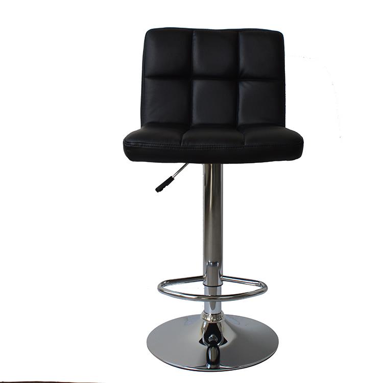 GUYOU GY-1068 PU Leather Club Home Kitchen Steel Bar Stool positive