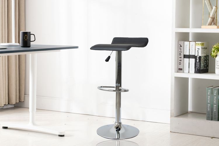 360 Degree Swivel Adjustable Bar Stool Modern Leather Bar Chair occasion