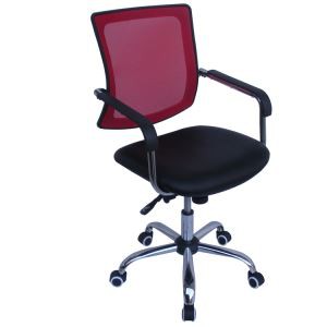 Y-1826 Modern MId-Back Office Mesh Chair With Armrests