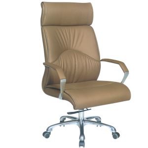 Y-1864 High Back PU Leather Office Chair With Headrest