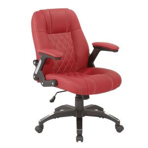 Y-2780 Medium Back High-end Red Leather Office Chair/Office Furniture