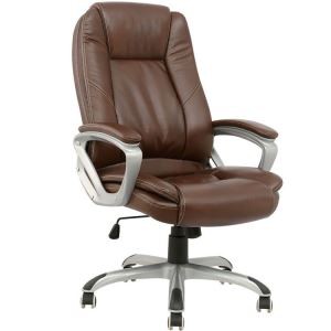 Y-2783 Brown high back executive huzhou furniture chairs leather