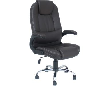 Y-2835 High-end manager high back black office chair