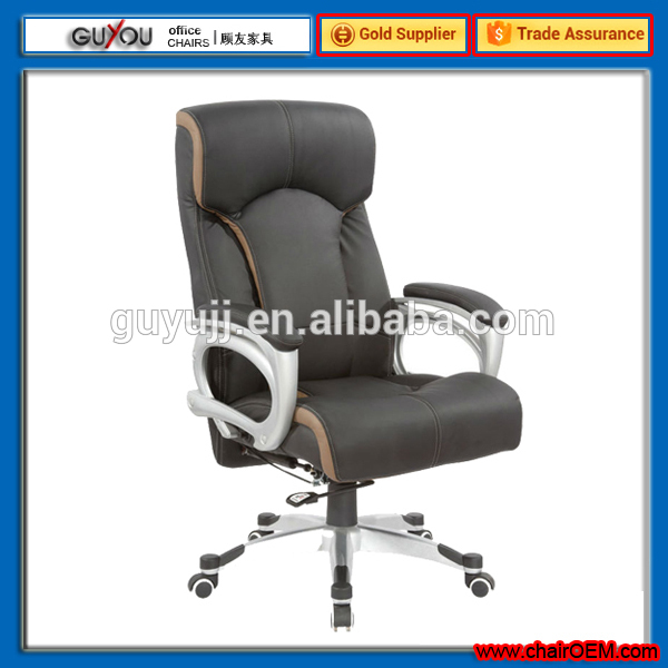 High Back Luxury Black Color Reclining Executive Chair Y-2758