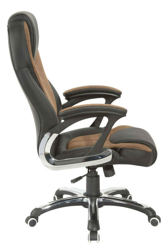 Y-2763 High back ergonomic swivel luxury steel back chair