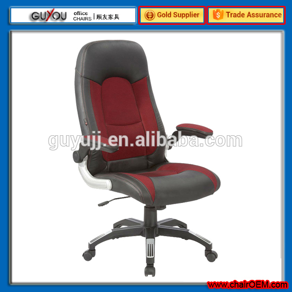 Y-2774 Modern High Quality PU+Mesh Swivel Painting Base Office Chair