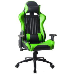 Guyou Y-2624 Green New Model Beauty Back Design Painting Metal Base Gaming Chair