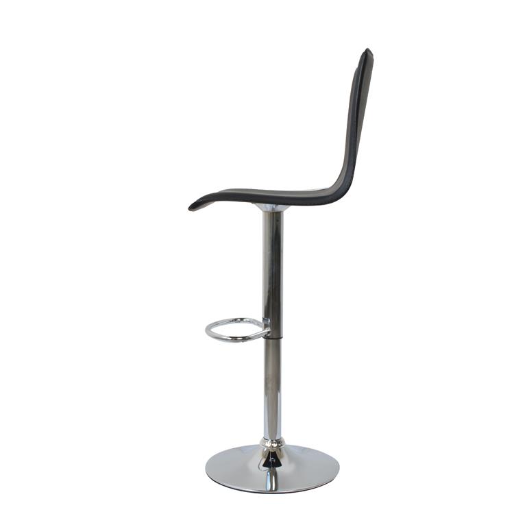 High Back Chair Bar Stool PU Leather Seat GY-1031 left side