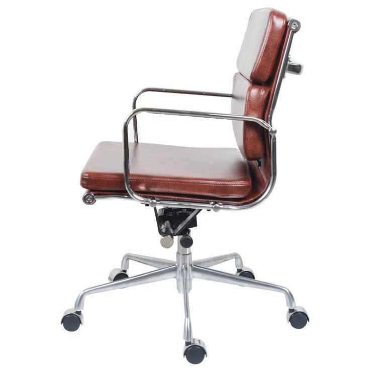 Executive Office Chair PU Seat Ergonomic Computer Desk Leather Chair For Home Use Y-1876B left side