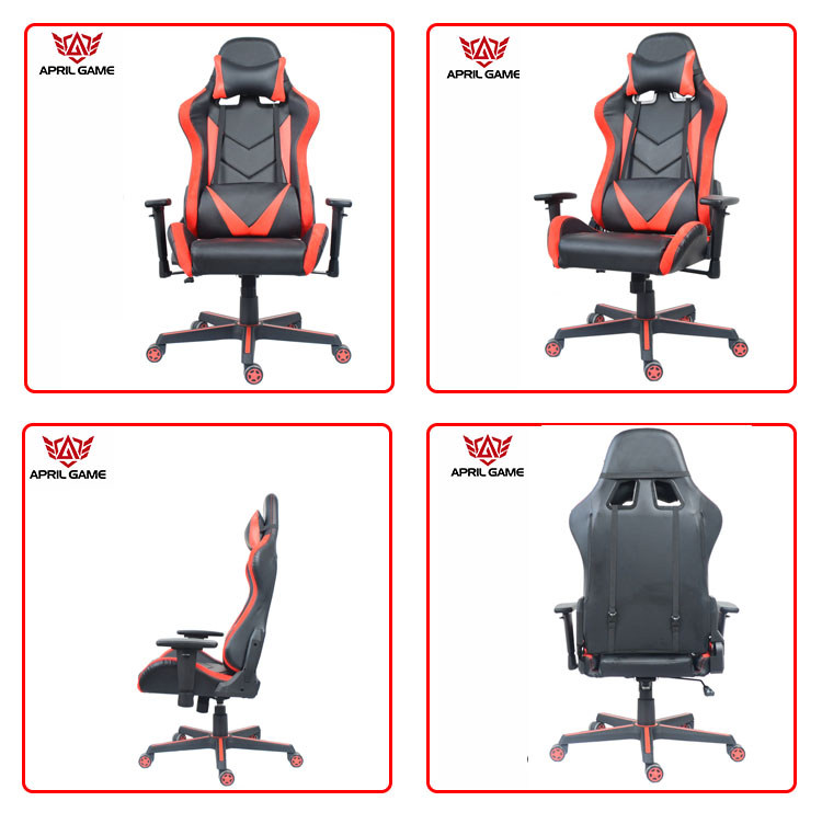 Y-2630-3D armrest modern custom Reclining Relax Racing Gaming Chair several angle display