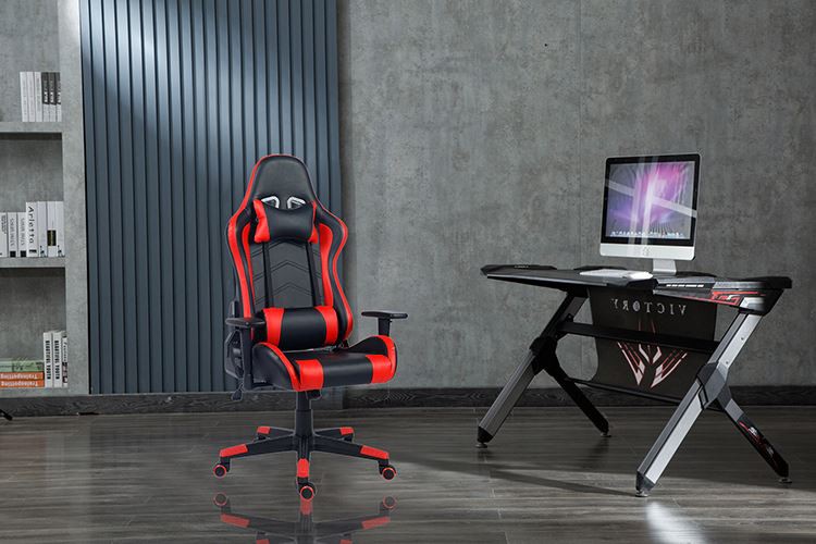 GUYOU Y-2513 Comfortable Pu Leather And Beautiful Backrest Design Reclining Gaming Chair application occasion display 2