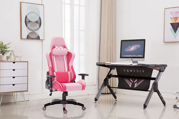 Pink Gaming Chair Y-2416