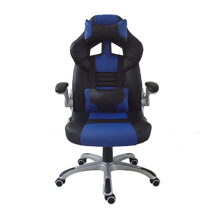 Y-2898A Black And Blue Computer Gaming Chair blue