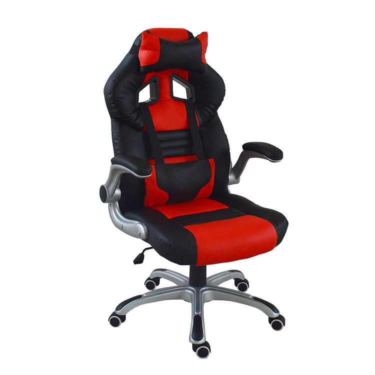 Y-2898A Black And Blue Computer Gaming Chair red