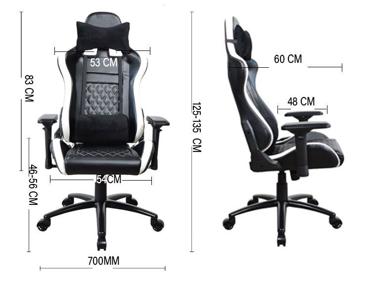 Wholesale New Design Dota 2 Gaming Office Chair size