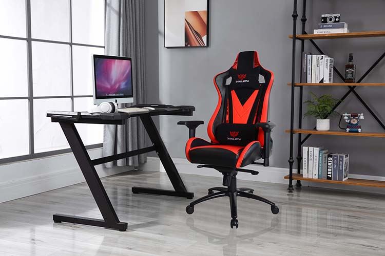 Y-2582 High Back Red Gaming Chair occasion display 1