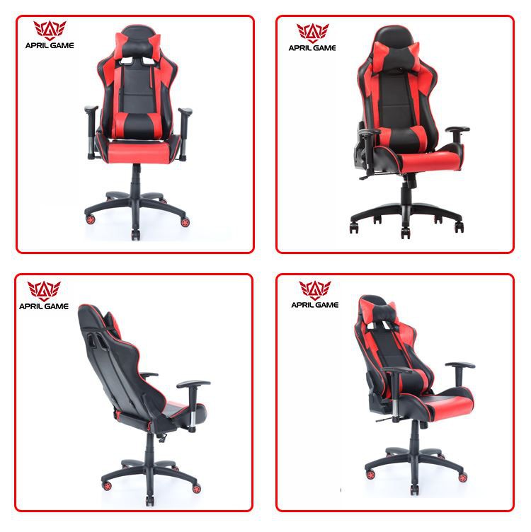 Pc Gaming Chair Racing Silla Computer Game Custom Gamer Wheel Seat Y-2658 angles display