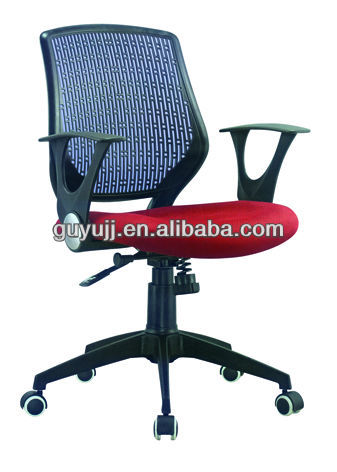 Y-1824 fancy blue and red mesh chair office chair with 360 degree rotation