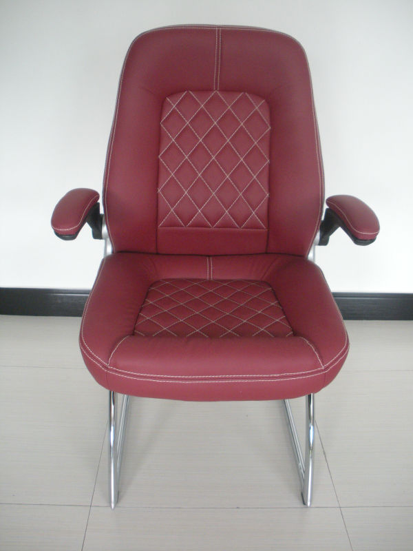 Y-2862C Low back leather office chair/low back staff chair