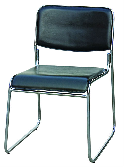 Y-1834 Simple black reception chair/living chair