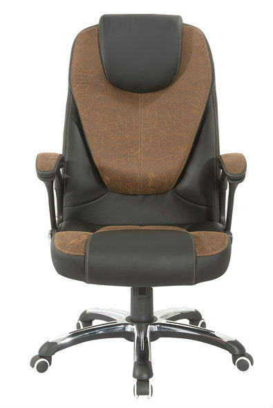 Y-2763 High back ergonomic swivel luxury steel back chair