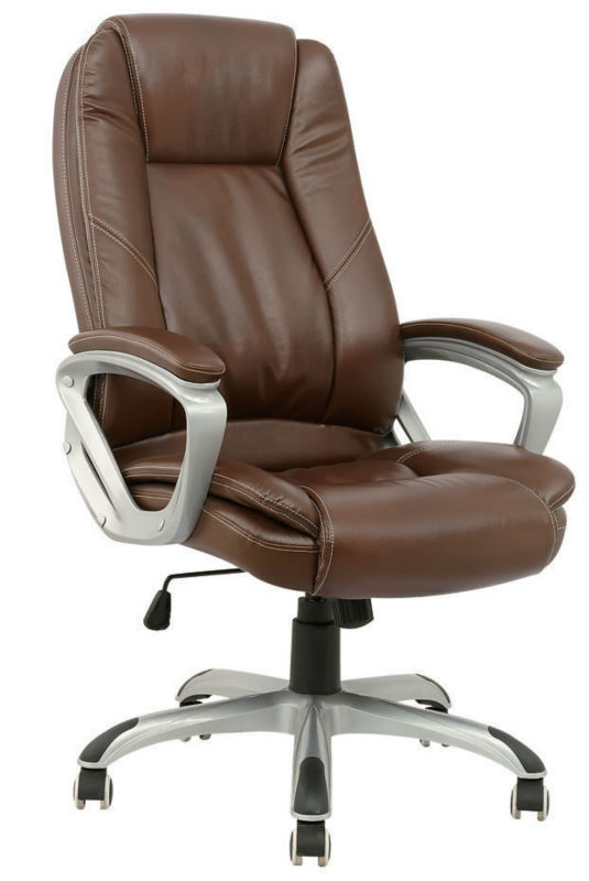 Y-2783 Brown high back executive huzhou furniture chairs leather