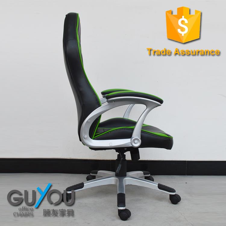 Green with Black Office Chair Race Chair