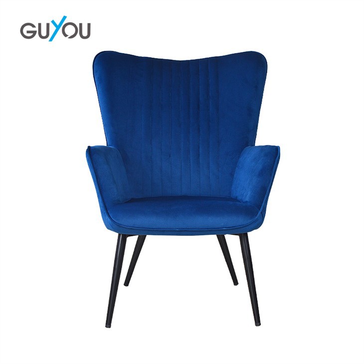 Velvet Accent Leisure Chair