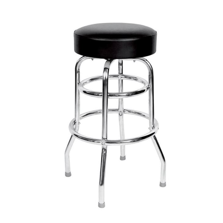 GY-1033 Barstools Swivel Round Stool Metal Bar Chairs With Seat PU Leather Kitchen Counter Bar Stools