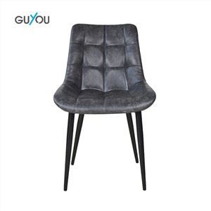 X-5108 Upholstered Luxury Velvet Leather Custom Color Ding Chair