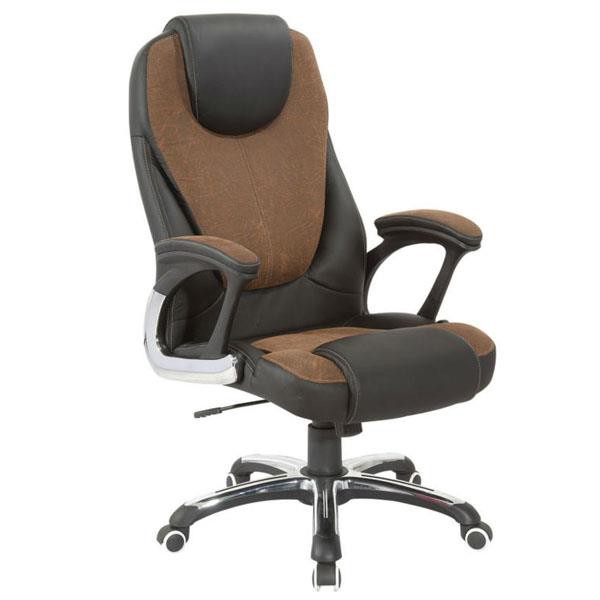 Y-2763 High back ergonomic swivel luxury steel back chair