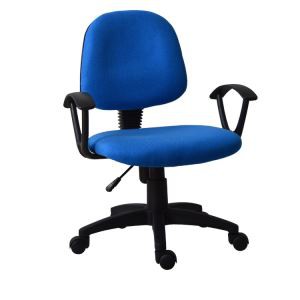 Y-1714 Blue/Purple Linen Office Chair/Mesh Chair/Computer Chair with Armrest