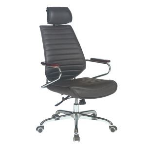 Y-1859 Modern Furnitue Fashion Black Swivel Lifting Leather Manager Office Chair