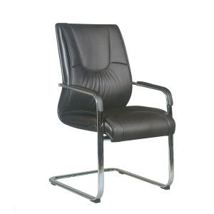 Y-1865C modern fashion black back reception chair/cheap office chair
