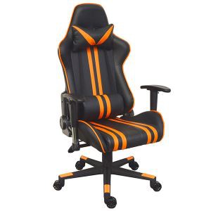 Y-2699 Popular PU Leather Racing Car Chair Gaming Computer Ergonomic Office Chair Neck Pillow And Waist Pillow