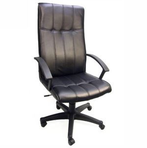 Y-2745 New High Back Black Leather Office Computer Desk Chair