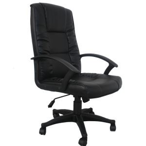 Y-2852 modern fashion black lifting office swivel chair/leather back chair/executive chair