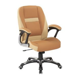 Y-2888B Middle back swivel pu office chair with Padded Armrests