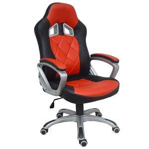 Y-2897 Office Race Chair Racing Seat Leather Office Computer Home Work Sport Chair Lift Swivel PU