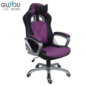 Y-2897A Black And Purple Custom Gaming Chairs