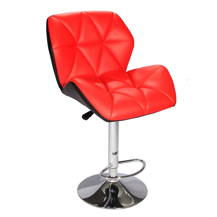 Modern design PU Seat Adjustable Swivel Lift Bar Stool